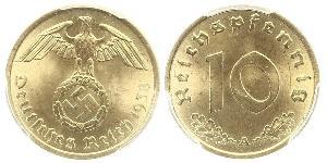 10 Pfennig Nazi Germany (1933-1945)  