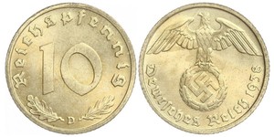 10 Pfennig Nazi Germany (1933-1945)  