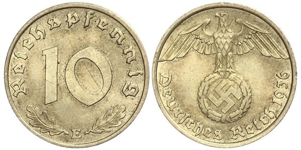 10 Pfennig Nazi Germany (1933-1945)  