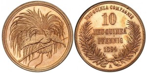 10 Pfennig Neuguinea  