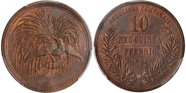 10 Pfennig Nouvelle-Guinée  