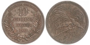 10 Pfennig Nuova Guinea  