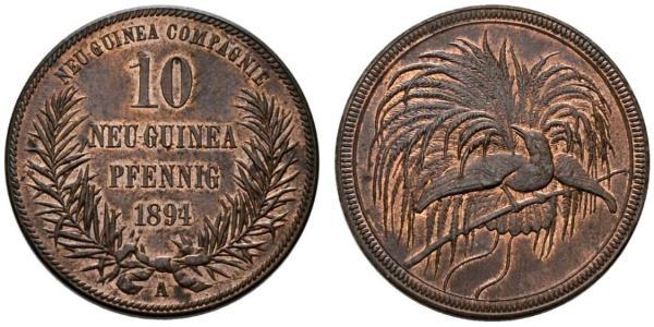 10 Pfennig Nuova Guinea  