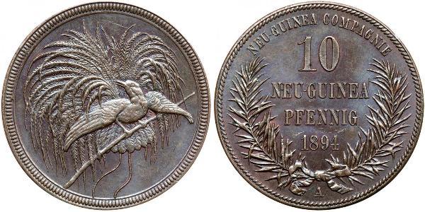 10 Pfennig Nuova Guinea  
