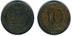 10 Pfennig Poland  