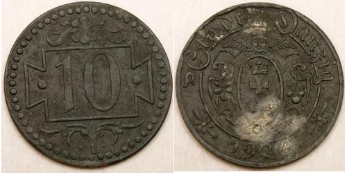 10 Pfennig 但澤自由市 (1920 - 1939)  