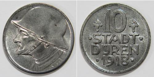 10 Pfennig 德国  