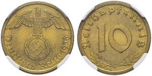 10 Pfennig 納粹德國 (1933 - 1945)  