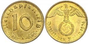 10 Pfennig 納粹德國 (1933 - 1945)  