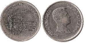 10 Piastre Giordania  Abdullah II of Jordan (1962 - )