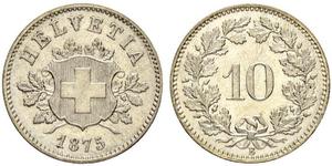 10 Rappen Suisse Argent 