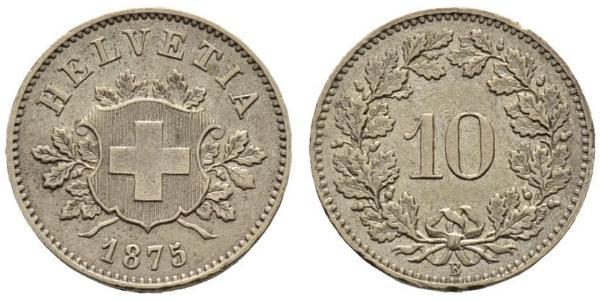 10 Rappen Suisse Argent 