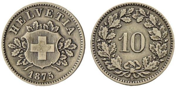 10 Rappen Suisse Argent 