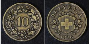 10 Rappen Schweiz Silber 