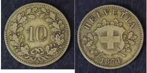 10 Rappen 瑞士 銀 