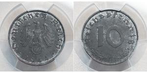 10 Reichpfennig Troisième Reich (1933-1945) Zinc 