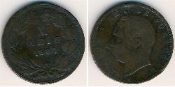 10 Reis Royaume de Portugal (1139-1910) Bronze 