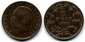 10 Reis Regno del Portogallo (1139-1910) Bronzo 