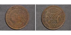10 Reis Azores / Kingdom of Portugal (1139-1910) Copper 