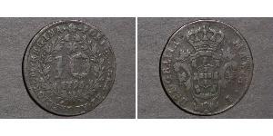 10 Reis Açores / Royaume de Portugal (1139-1910) Cuivre 