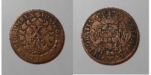 10 Reis 葡萄牙王國 (1139 - 1910) 銅 Joseph I of Portugal (1714-1777)