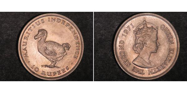 10 Rupee Maurice  Elizabeth II (1926-2022)