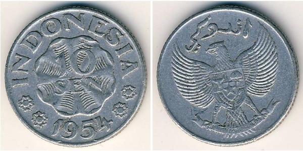 10 Sen Indonesien Aluminium 