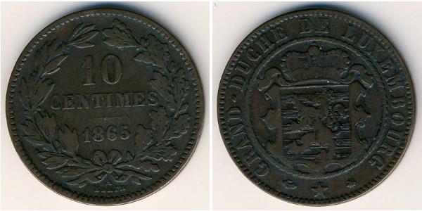 10 Sent Luxembourg Bronze 