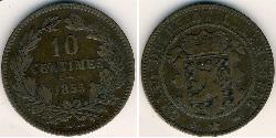 10 Sent Luxembourg (pays) Bronze 