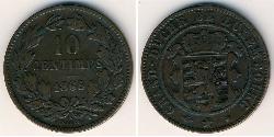 10 Sent Luxemburg Bronze 