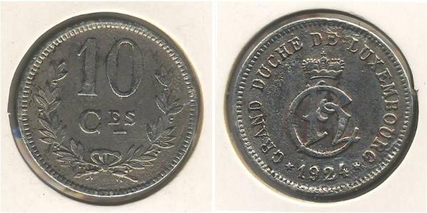 10 Sent Luxembourg Copper/Nickel 