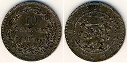 10 Sent Luxemburg Kupfer 