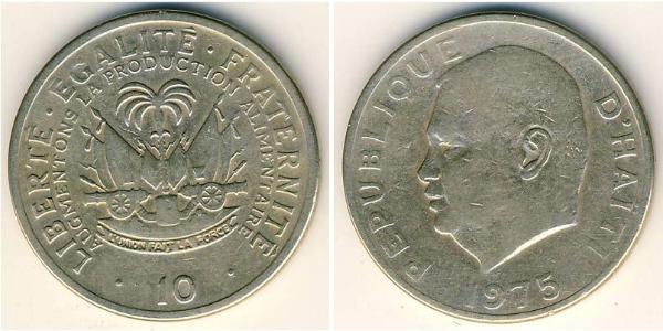 10 Sent Haiti Kupfer/Nickel 