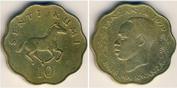 10 Sent Tanzania Ottone 