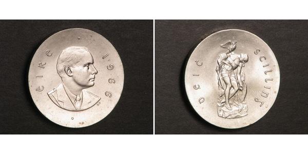 10 Shilling Irlanda (1922 - ) Argento 