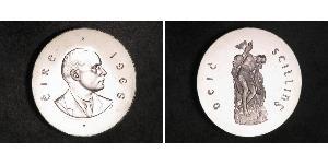 10 Shilling Irlanda (1922 - ) Plata 