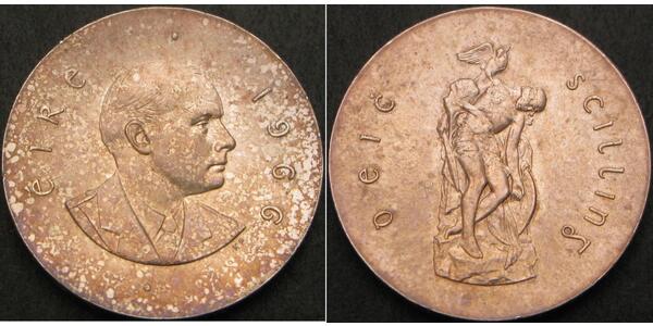 10 Shilling Ireland (1922 - ) Silver 