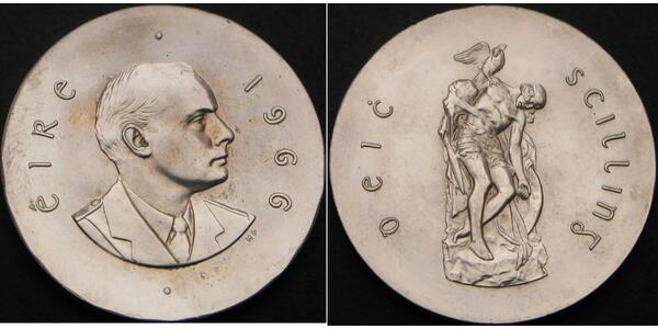 10 Shilling 爱尔兰共和国 銀 