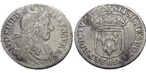 10 Sol Kingdom of France (843-1791) Silver 