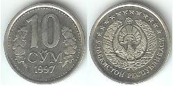 10 Som Uzbekistan (1991 - )  