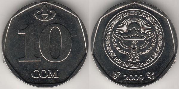 10 Som 吉尔吉斯斯坦  
