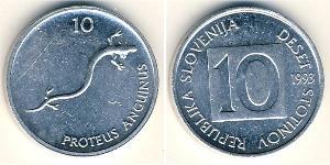 10 Stotinka Slovenia Aluminium 