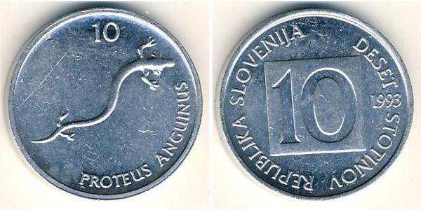 10 Stotinka Slovenia 铝 