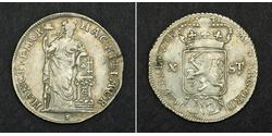 10 Stuiver Niederlande Silber 