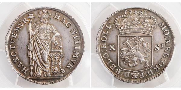 10 Stuiver Netherlands Silver 