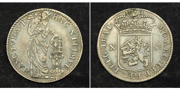 10 Stuiver Netherlands Silver 