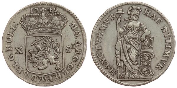 10 Stuiver Netherlands Silver 