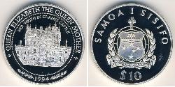 10 Tala Samoa Plata 
