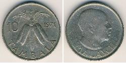10 Tambala Malawi Kupfer/Nickel 