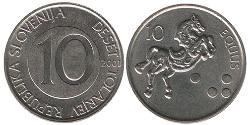 10 Tolar Slovénie Cuivre/Nickel 